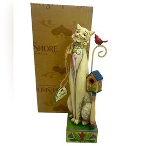 Jim Shore Heartwood Creek Tilly the Cat 2007 8" tall NIB